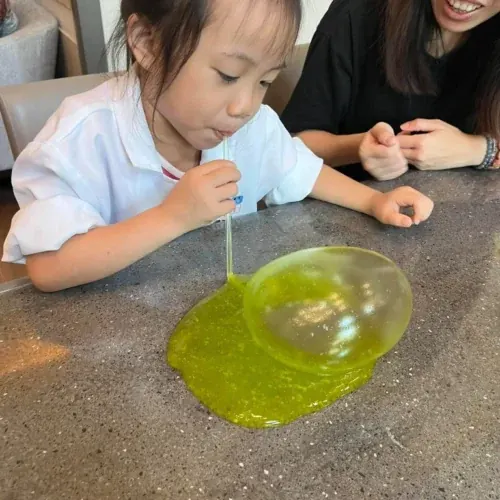 A4. 啵啵怪獸假水史萊姆初階實驗室 活動現場照片 7