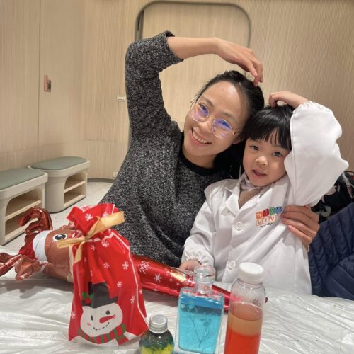 Tr.Vivi親子科學-聖誕雪花天氣瓶DIY