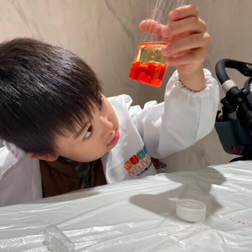 Tr.Vivi親子科學-聖誕雪花天氣瓶DIY